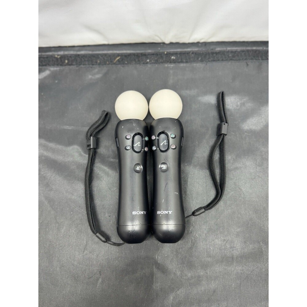 Lot Of 2 Sony Playstation Move Motion Controller (PS4 PSVR PS3) CECH-ZCM1U